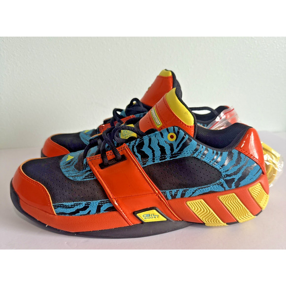 Adidas Agent Gil Restomod Mens Size 10 Team Orange Basketball Shoes GY6481 - Picture 1 of 7